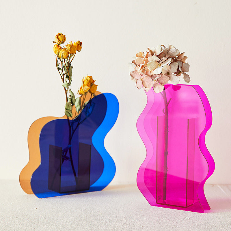 Postmodern Acrylic Vases