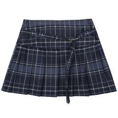 Preppy Aesthetic Plaid Skirt