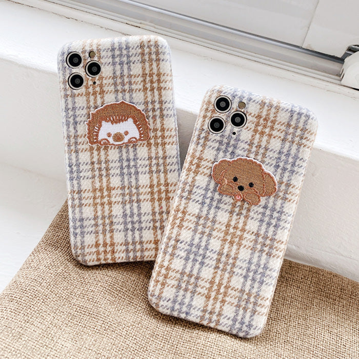 Preppy Houndstooth iPhone Case