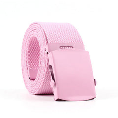 Pretty in Pastel Canvas Belt
