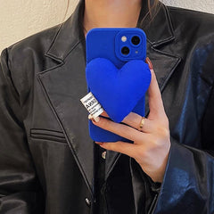 Funda para iPhone con forma de corazón