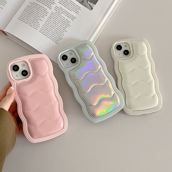 Funda para iPhone con diseño de olas de globo