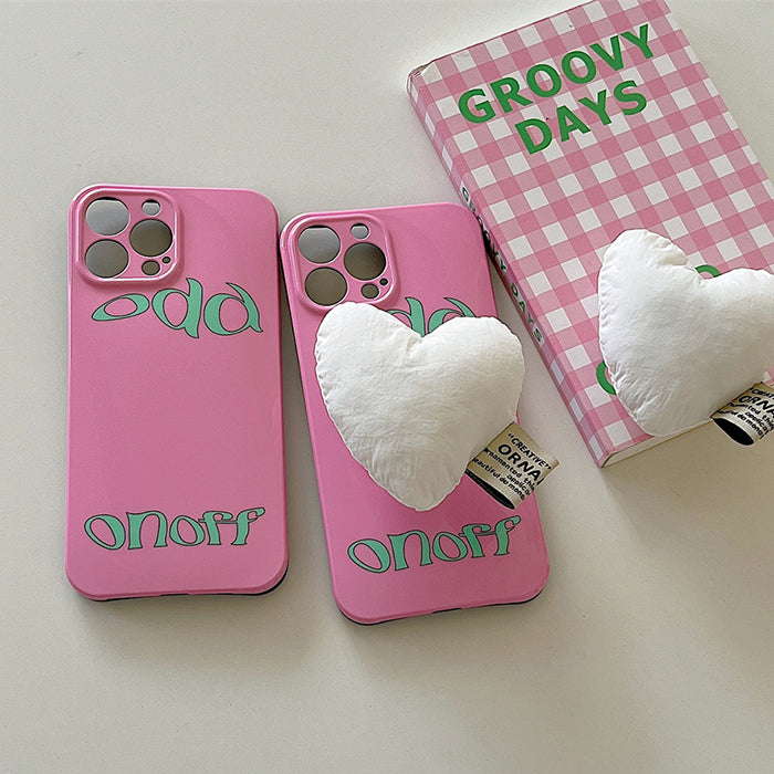 Puffy Heart iPhone Case