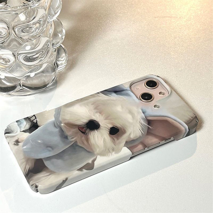 Puppy Aesthetic iPhone Case