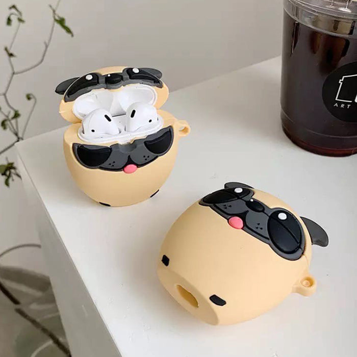 Estuche para AirPods con diseño de cachorro