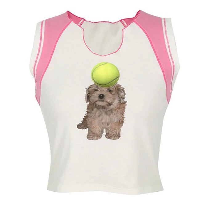 Puppy Y2K Tank Top