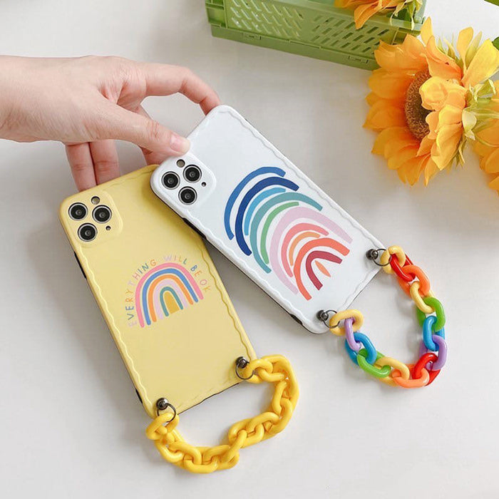 Rainbow Chain iPhone Case