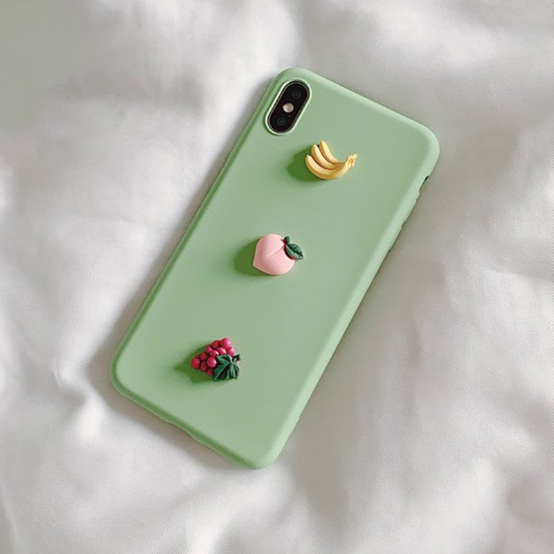 Funda para iPhone con fruta real