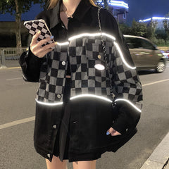 Reflective Checker Jacket