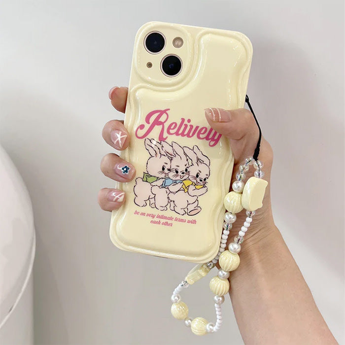 Relively Bunny iPhone Case