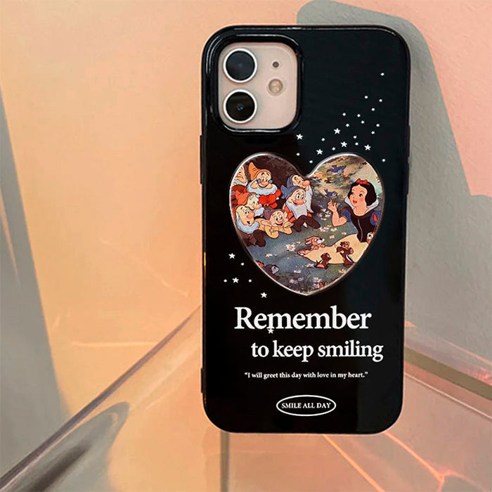 Funda para iPhone "Recuerda seguir sonriendo"