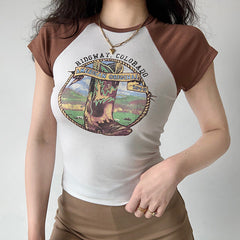 Camiseta vintage de Ridgway