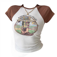 Camiseta vintage de Ridgway