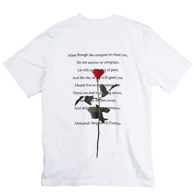 Camiseta Goth Rose