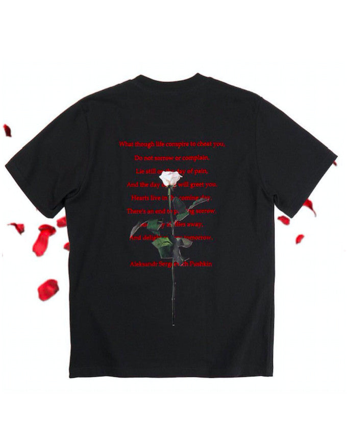 Camiseta Goth Rose