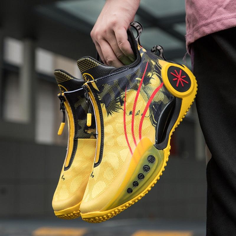 Zapatillas de baloncesto de malla para hombre