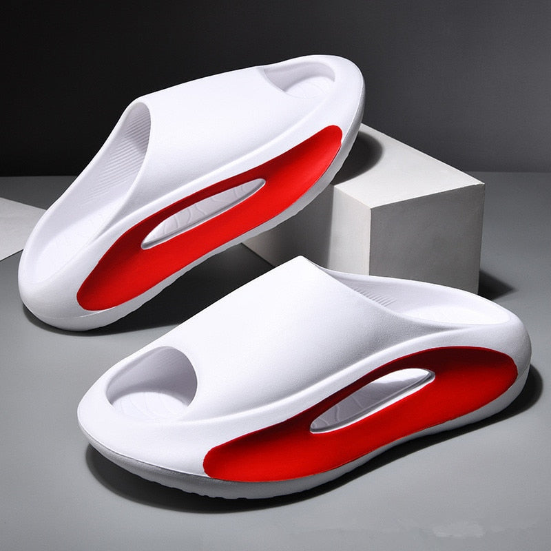 Minimalist Hollow Beach Slide Shoes for Men