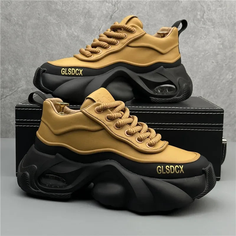 Trendy Thick Platform Sneakers for Men