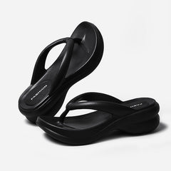 Chanclas de verano con suela gruesa para mujer