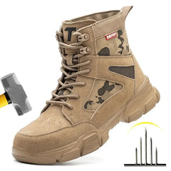 Indestructible Steel Toe Work Boots for Men