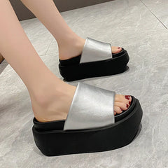 Luxury Platform Wedge Sandals for Women