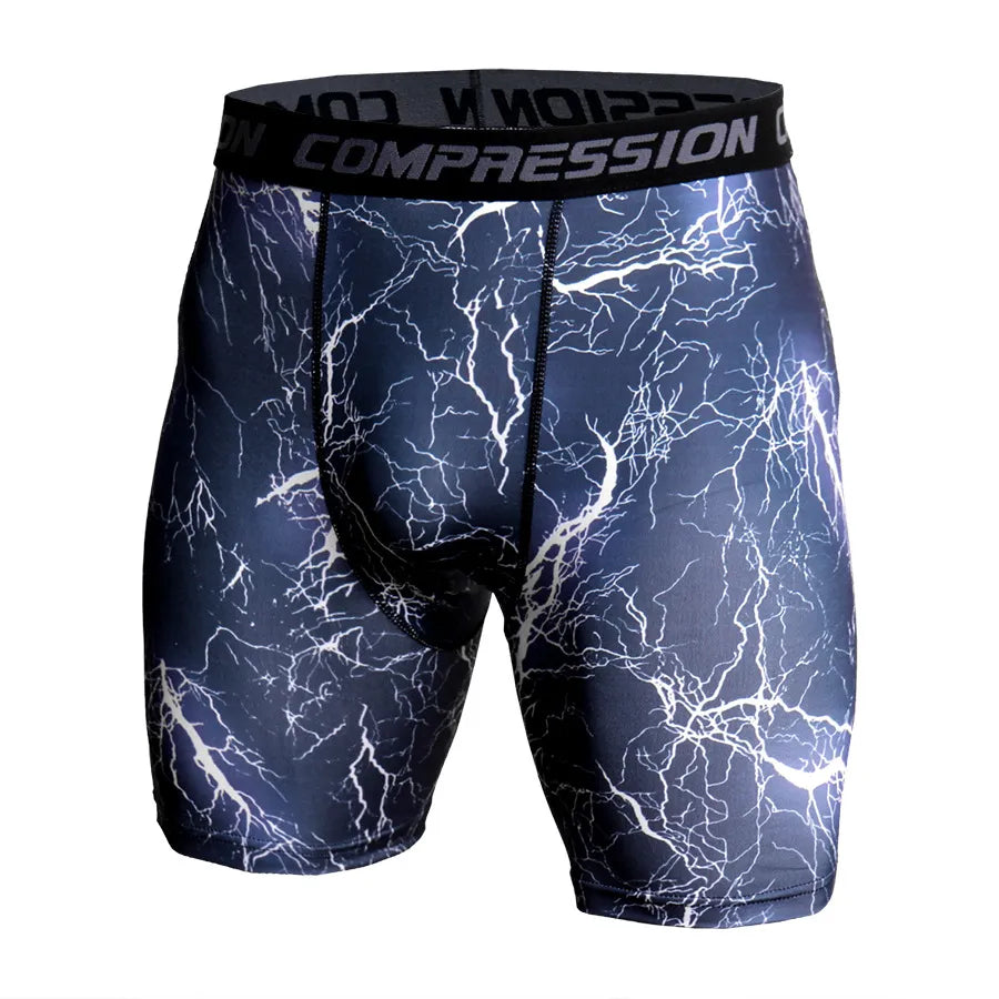 Camouflage Compression Shorts for Men