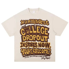 Camiseta de manga corta "College Drop Out"