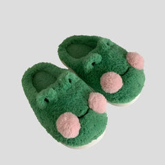 Unisex Schöne Frosch Hausschuhe