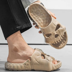 Skull Slide Sandals Unisex