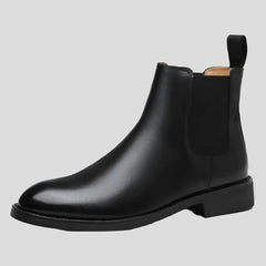 Slip-On Leather Chelsea Boots for Men