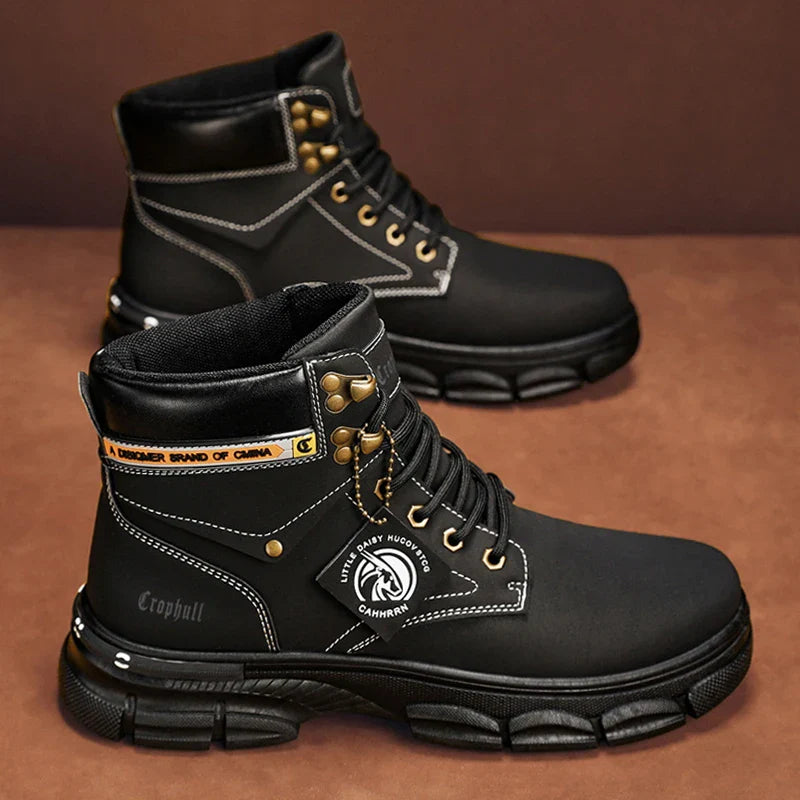 High-Top Platform Men's Martin Boots