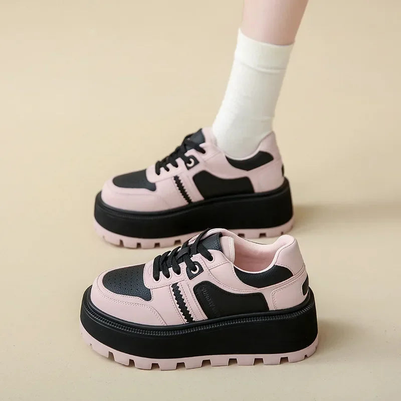 Sneaker mit dicker Sohle für Damen