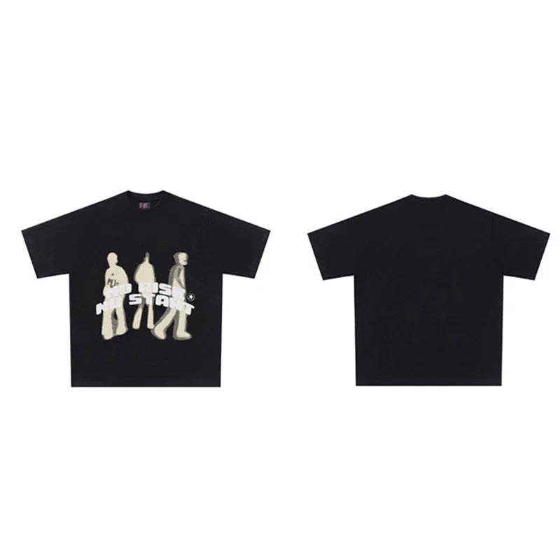 Oversized Graphic Tee for Men