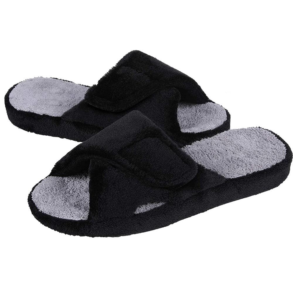 Open Toe Bathroom Slippers for Women