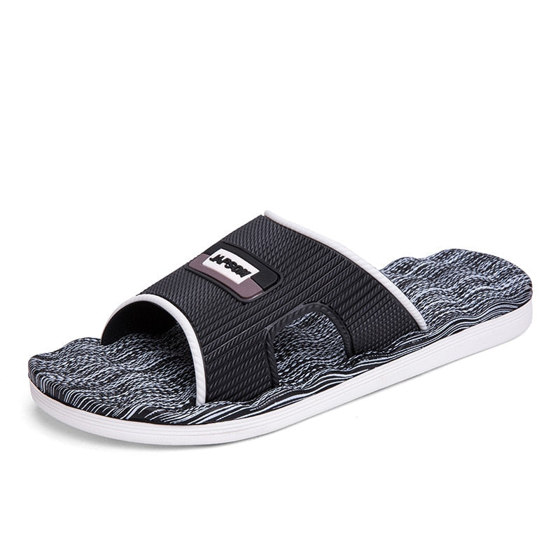 Comfortable Hollow Beach Slides for Men