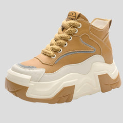 Women's Mid Calf Chunky Platform Sneakers