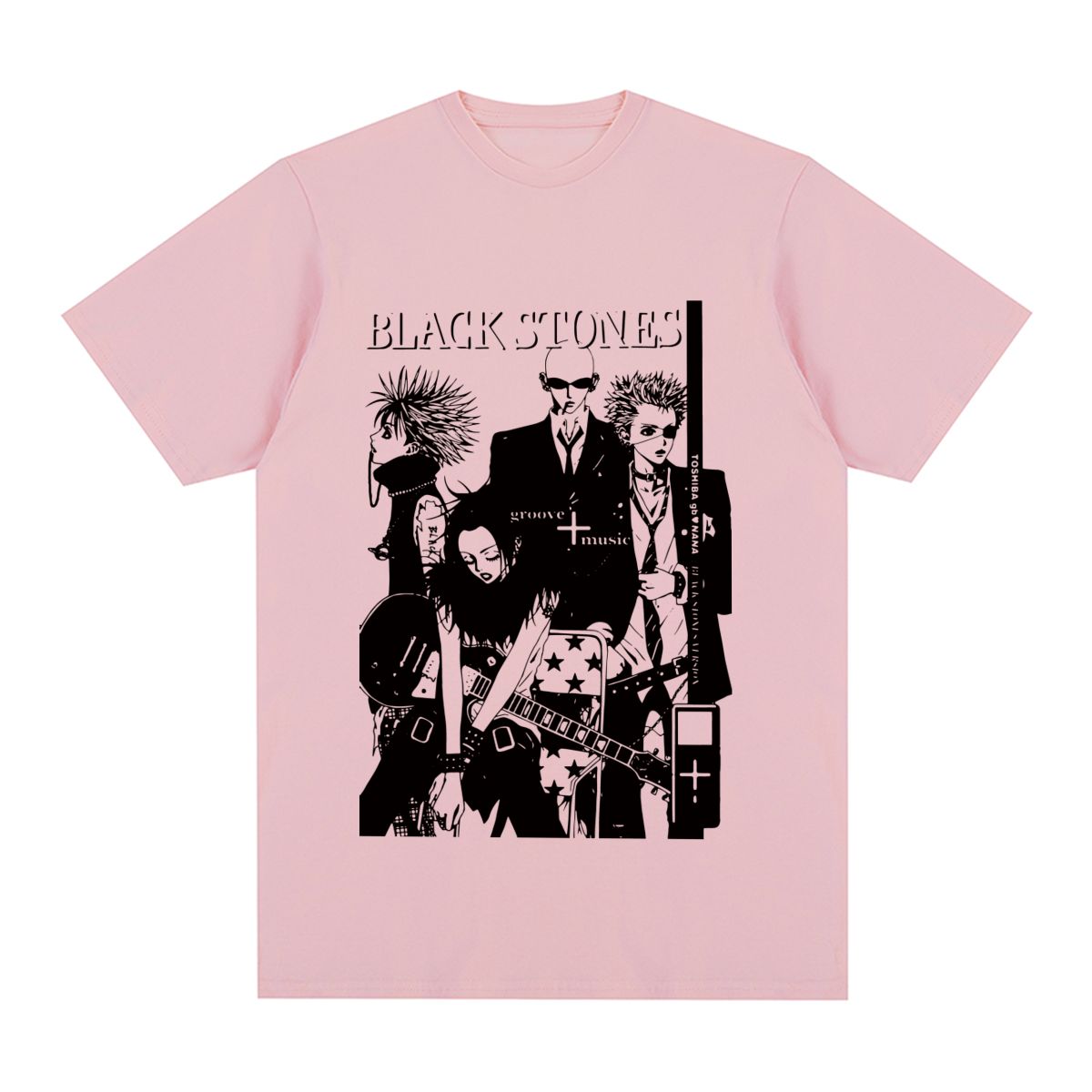 Camisetas unisex Black Stones NANA Osaki