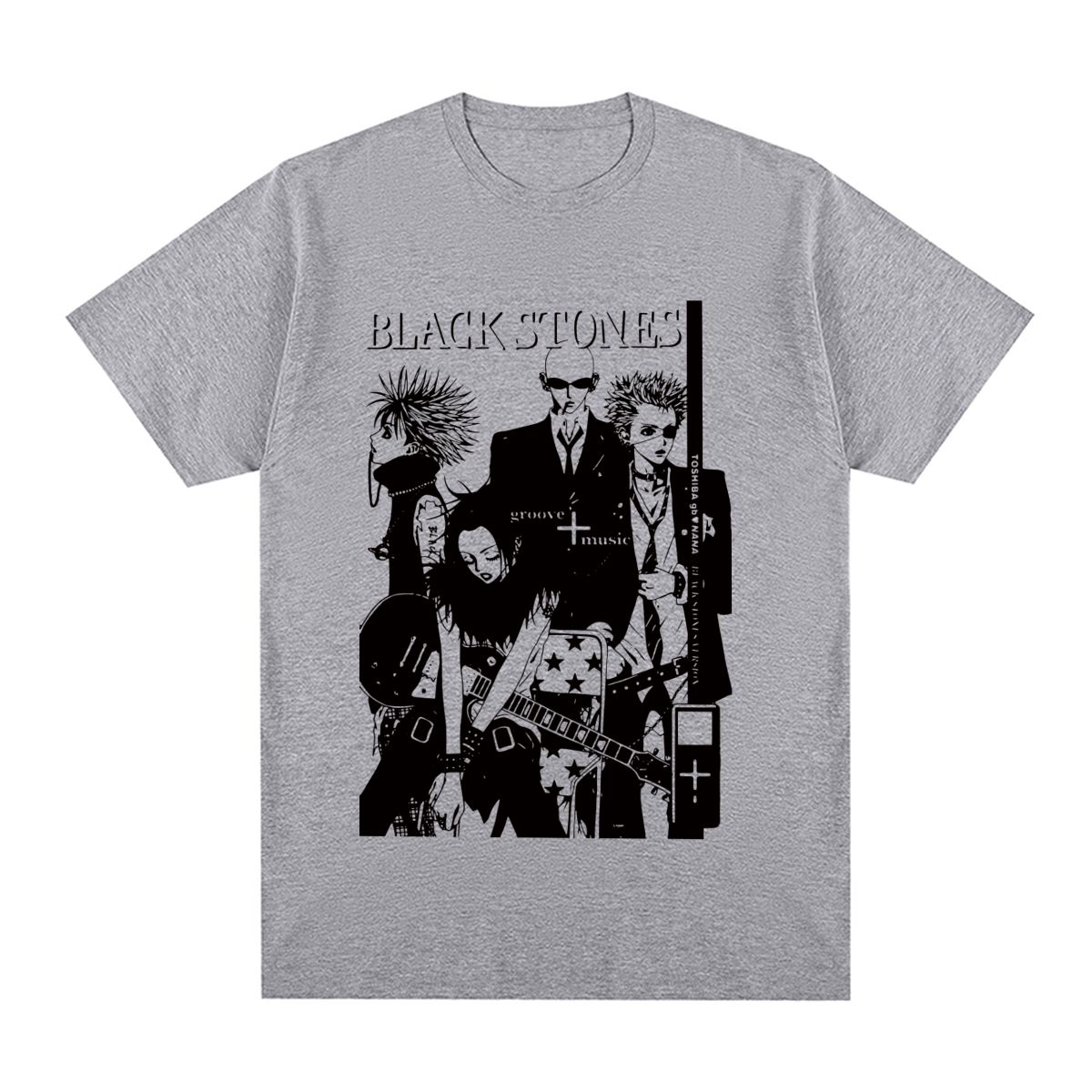 Camisetas unisex Black Stones NANA Osaki