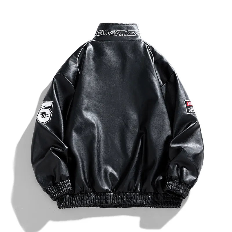 Varsity Bomber Jacket - High-Quality Streetwear for Men