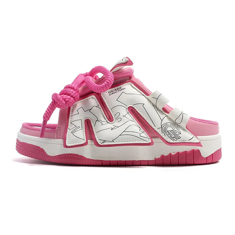 Designer Sneaker Sandalen Street Style für Damen