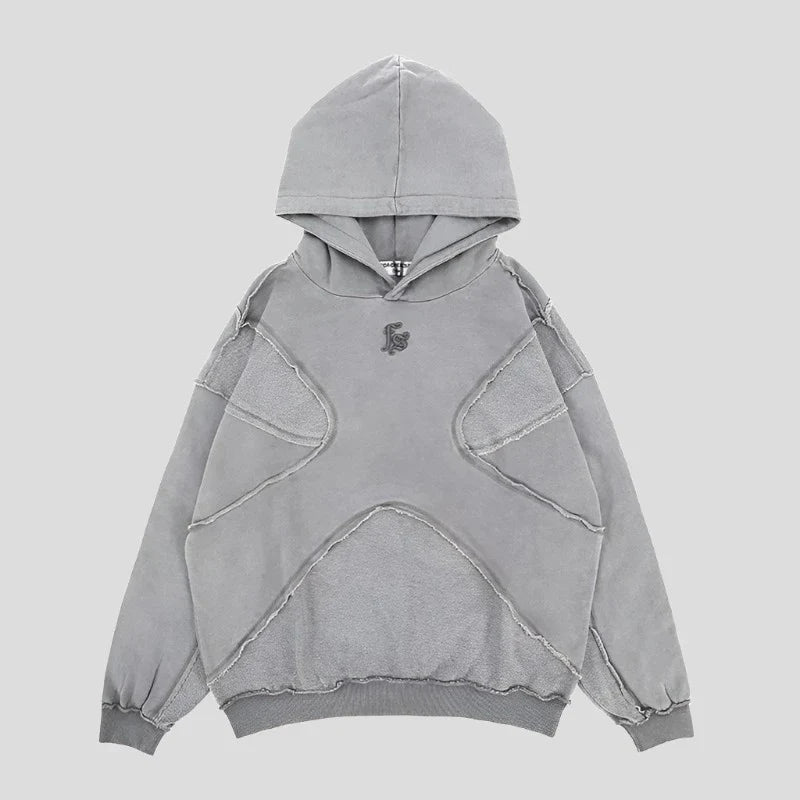 Solider High Street Patchwork-Hoodie