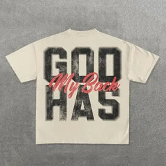 Graphic Tee | God Has My Back Print