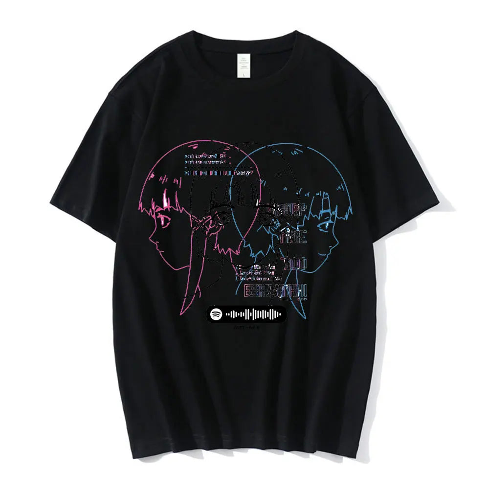 Experimentos en serie Lain Tee Unisex Ciencia ficción Manga