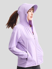 Unisex Sommer UPF 50+ UV-Sonnenhoodies 