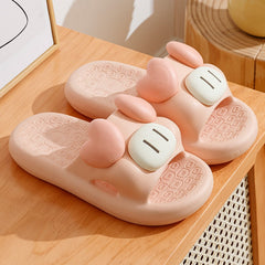Hundehausschuhe - Schwein - Kuh - Sommerspaß Unisex-Slipper
