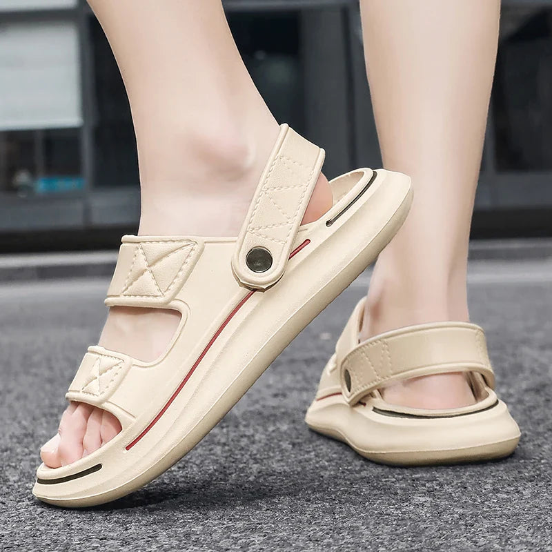 Summer Platform Slides Soft-Sole Unisex Beach Shoes