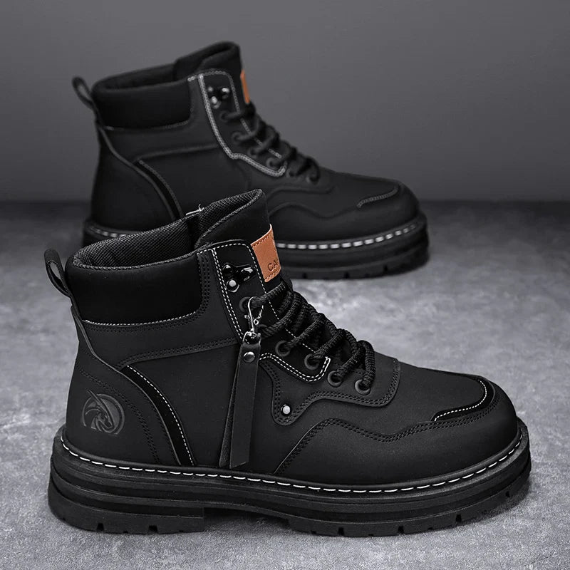 High-Top Platform Men's Martin Boots