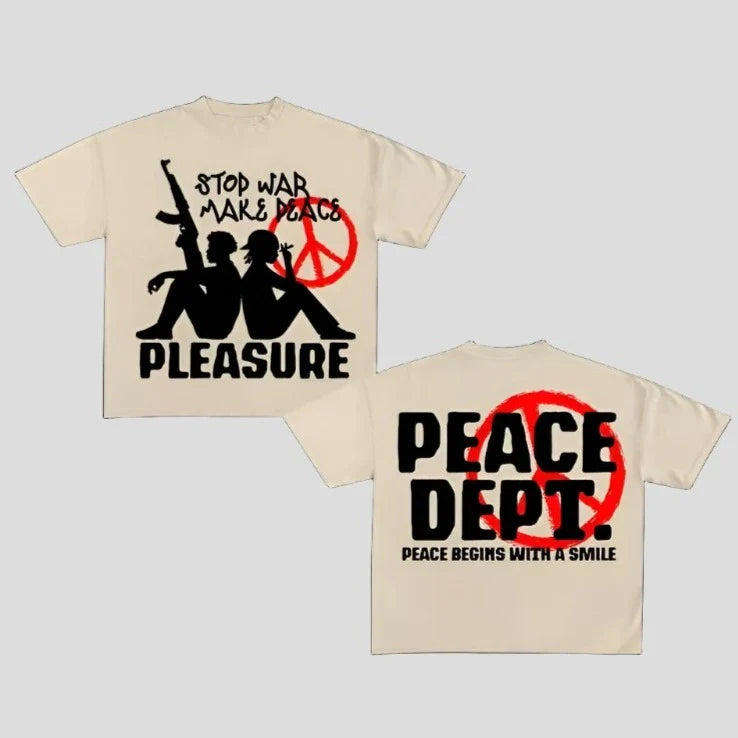 Pleasure Studios – T-Shirt mit Grafik und kurzen Ärmeln