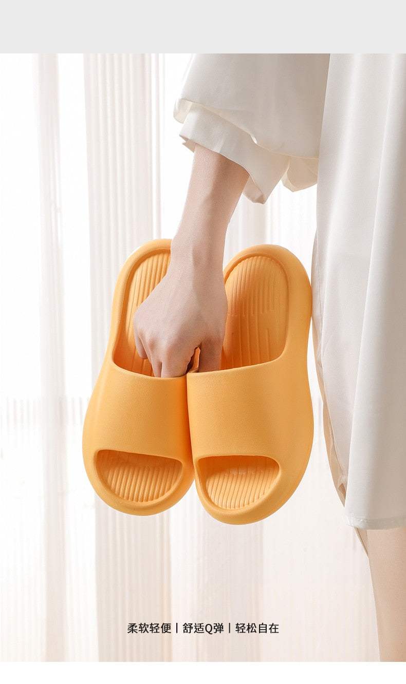 Soft Solid House Slides for Women