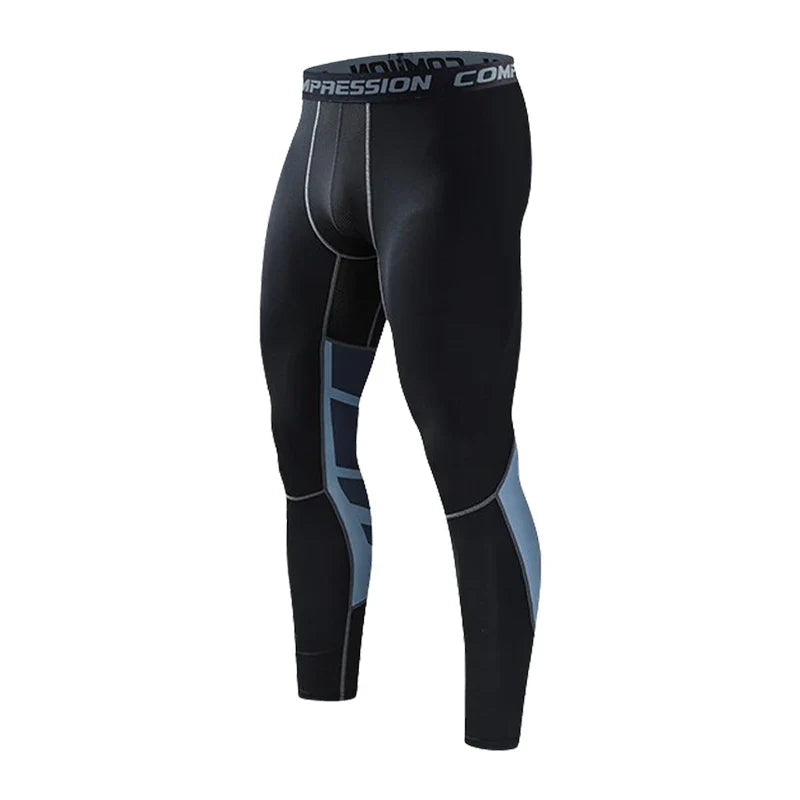 Sporty Workout Leggings - Men's Compression Pants